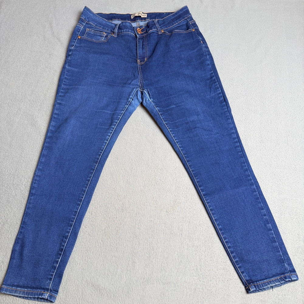 Sandpiper Womens Size 20 Skinny Jeans Dark Wash High Rise Stretch Denim RN112642